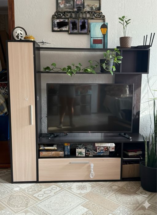 Шкаф горка под тв в гостиную