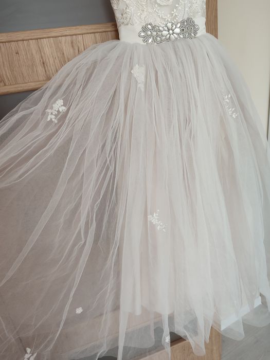 Официална бебешка рокля 80 см