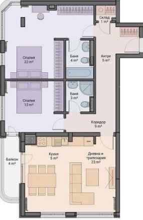 Продава 3-СТАЕН град София, Люлин 6