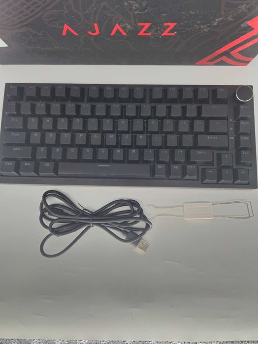 Tastatura Mecanica AJAZZ AK820 Black (Red Switch) Wired - Resigilat