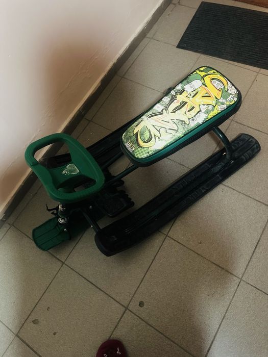 Снегоход - санки