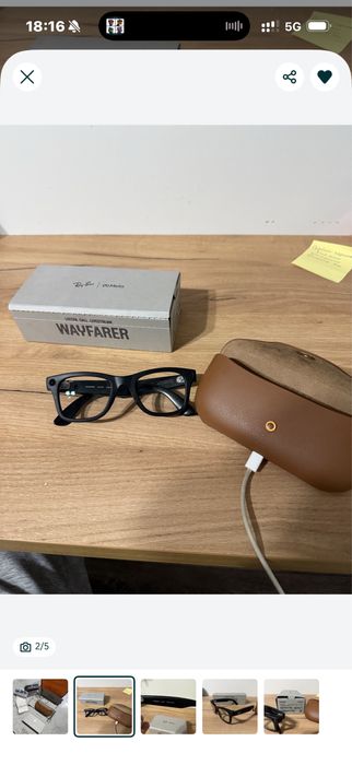 RayBan meta wayfarer  хамелеон
