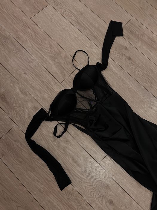 Rochie neagra, S, cupa C , Luminita Balasz Fashion