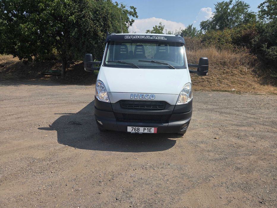 Iveco Daily 50c15 basculabil 3 parti 3.0D 150cp 2013 15800e neg
