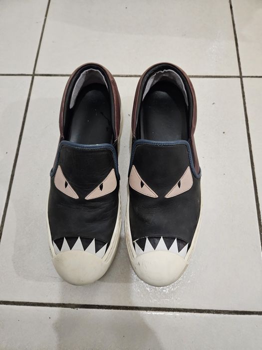 туфли полуботинки Fendi Фенди оригинал размер 37,