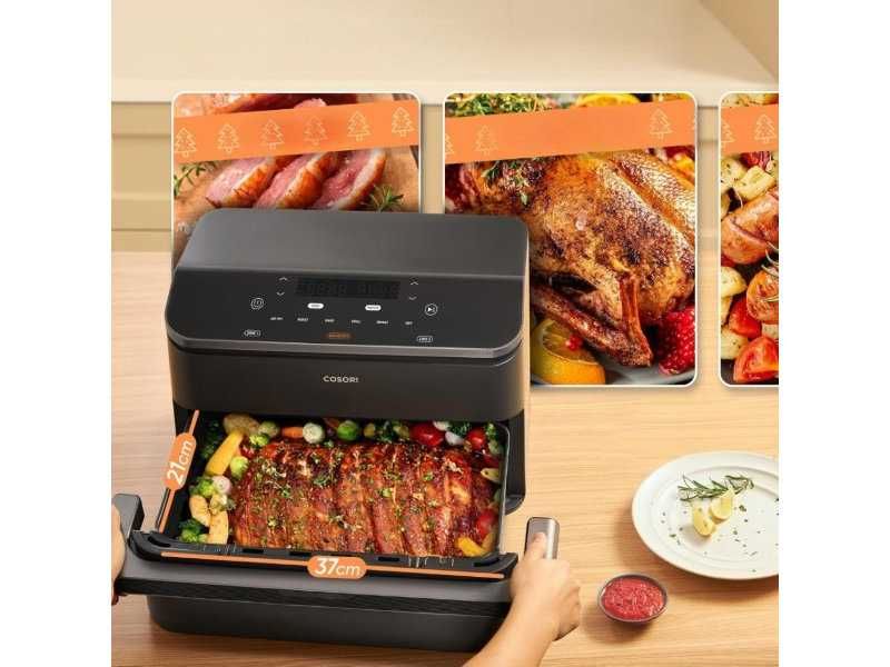 Еър Фрайър с Две Зони за Готвене COSORI Dual Blaze TwinFry 10L