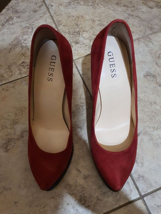 Дамски обувки от естествен  велур