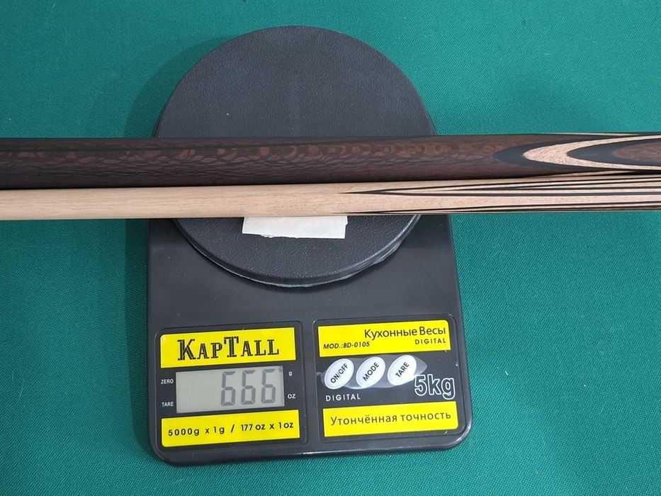 Кии AS "Чёрная змея" мастер Сергей Чухно