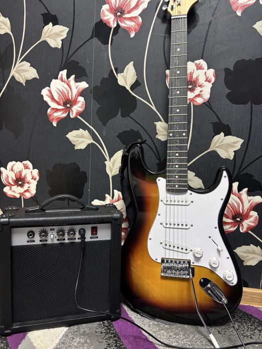 Chitară Electrică RockTale + husa + amplificator