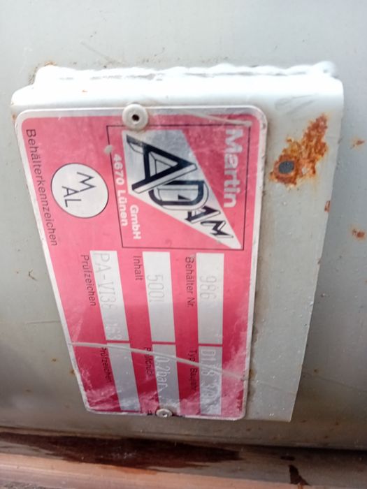 Rezervor motorina 500 l