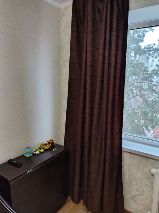 Шторы блекаут. Коричневые