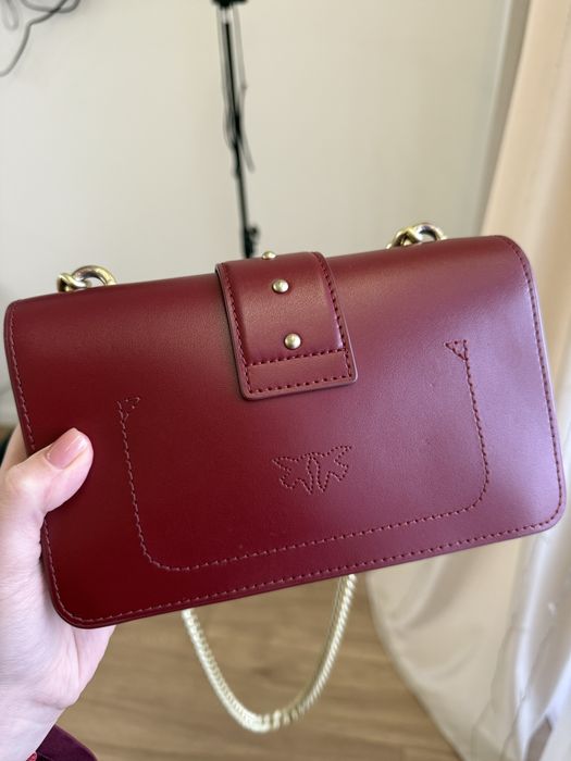 Сумка Pinko бордовая