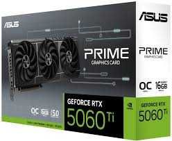 Видеокарта ASUS GeForce RTX 5060 Ti -16GB PRIME OC