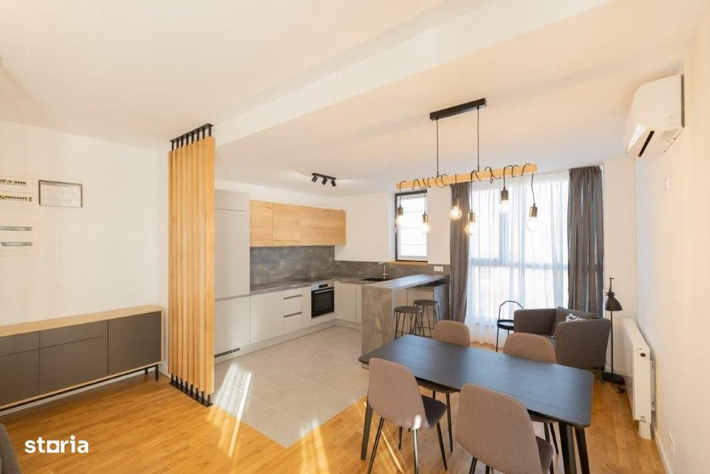 Apartament cu 3 camere de închiriat 89 utili + 50 terasa Băneasa