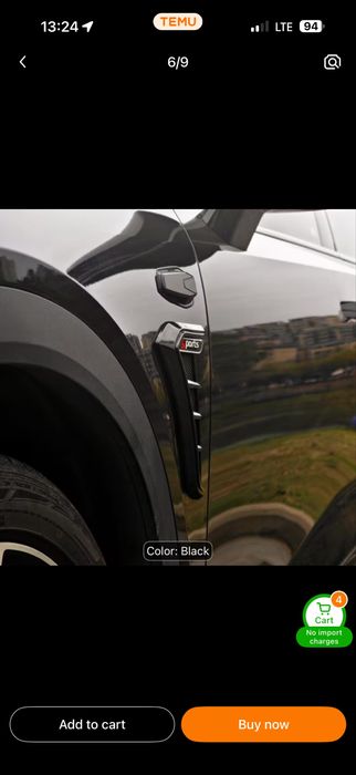 Chery tiggo 7/8/9 pro ветровой накладник тюнинг