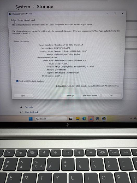 HP EliteBook 6 G1i 14 inch Notebook AI PC