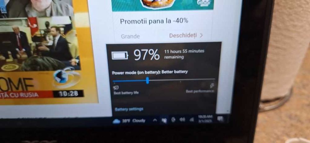 Acumulator, baterie, laptop Acer Travelmate Spin B3, 11.25V