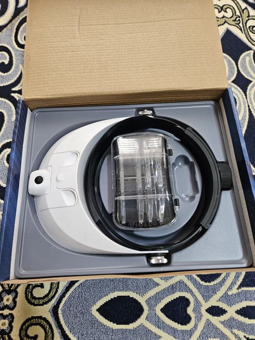 Налобные очки лупа