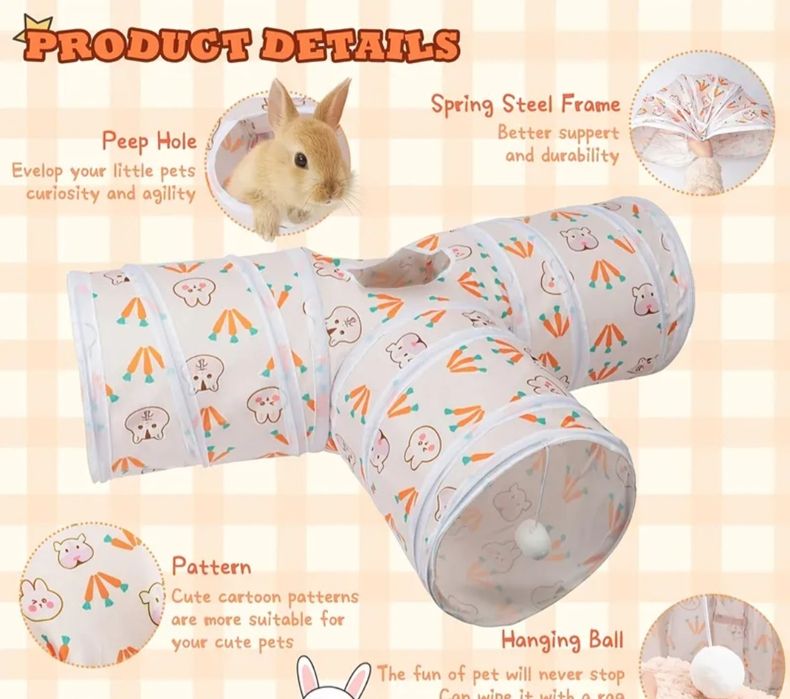 Tunel pentru animale de companie