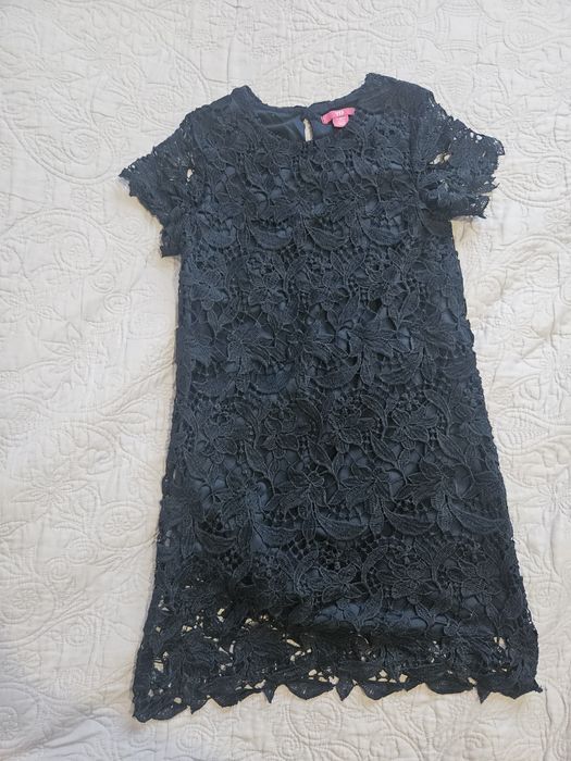 Дантелена нежна рокличка 140 см