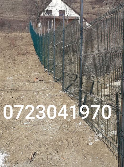Construcții gard. Gard panou bordurat. Defrișat cosit terenuri