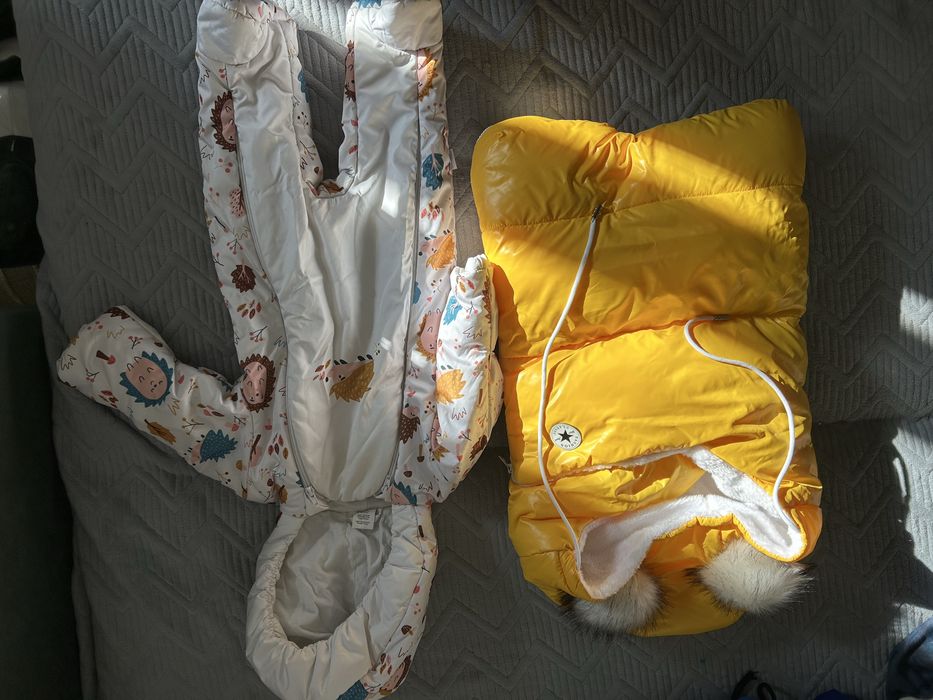 Кокон для выписки и комбинезон