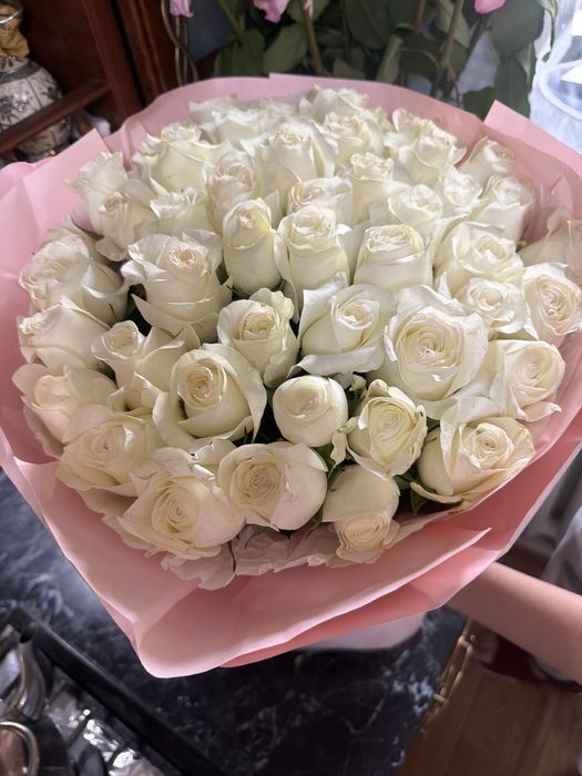 Розы 6000 Эустомы 8000 51роза 15000