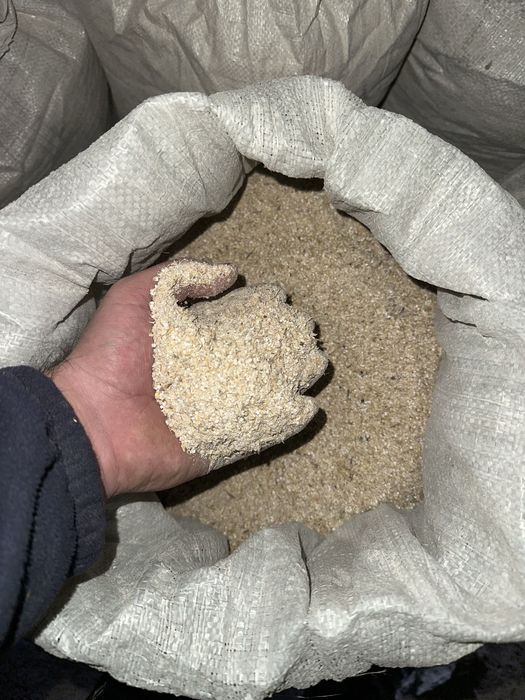 Продам дробленный корма ячмень чистый