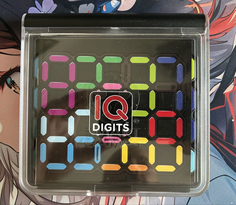 Puzzle/joc de calatorie IQ Digits (Smart Games), impecabil, complet