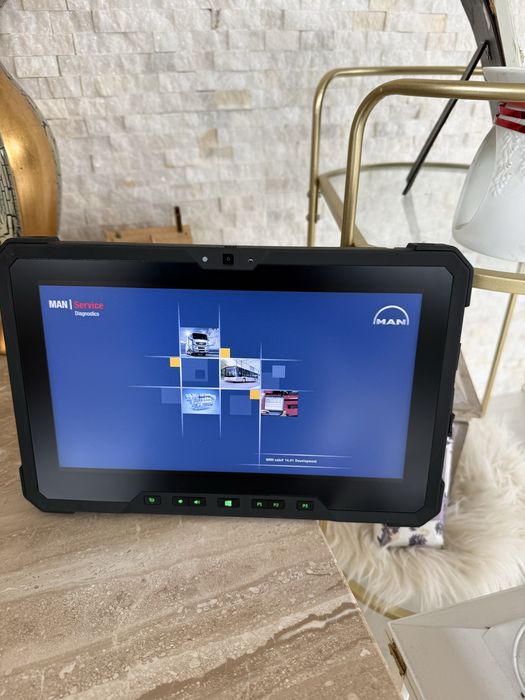 MAN CATS 2 Tester Diagnoză Camioane + Tabletă Dell Rugged
