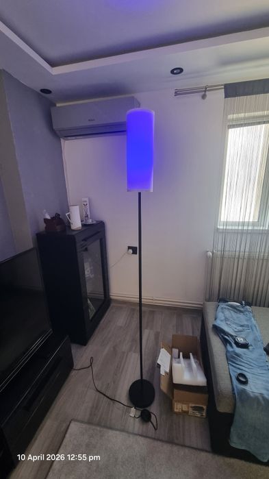 Set 2 lampi RGBW de podea