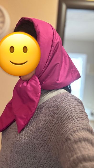 утепленная косынка