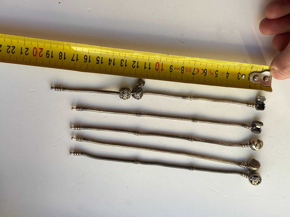 ЛОТ 5 Сребърни гривни Pandora