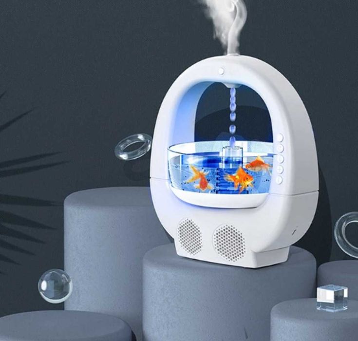 Антигравитационен овлажнител за въздух "Аквариум", с Bluetooth