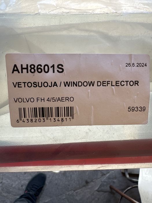 Ветровки на Volvo FH evro 6