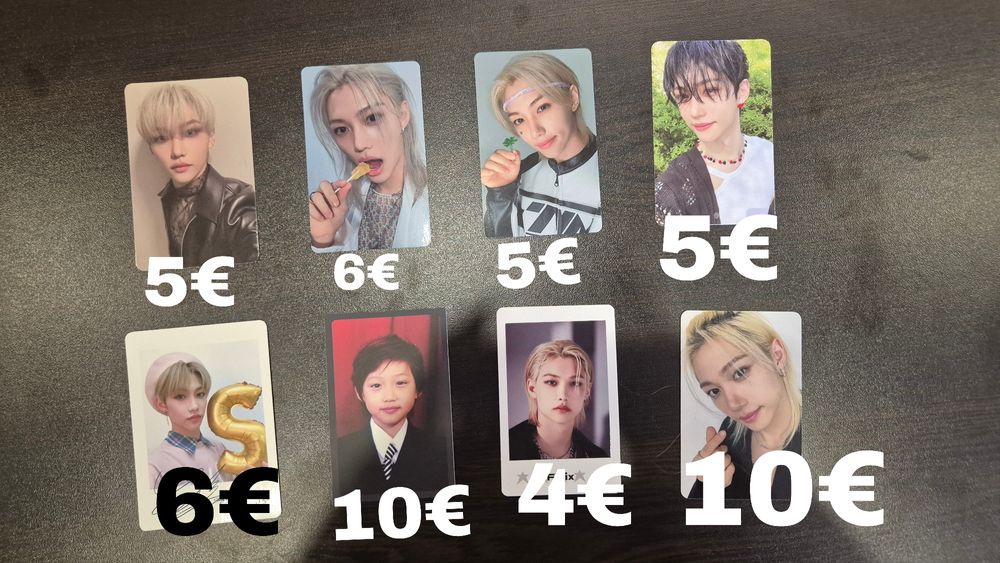 Stray kids официални картички