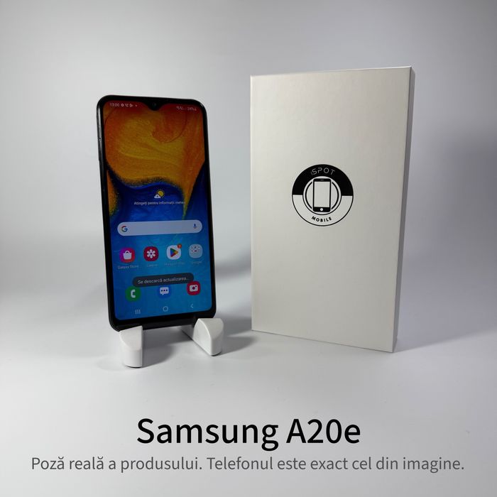 Samsung A20e black 32 gb / 3 gb ! Garantie 2 ani + cadou