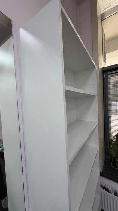 шкаф-стеллаж IKEA BILLY (БИЛЛИ) в белом цвете
