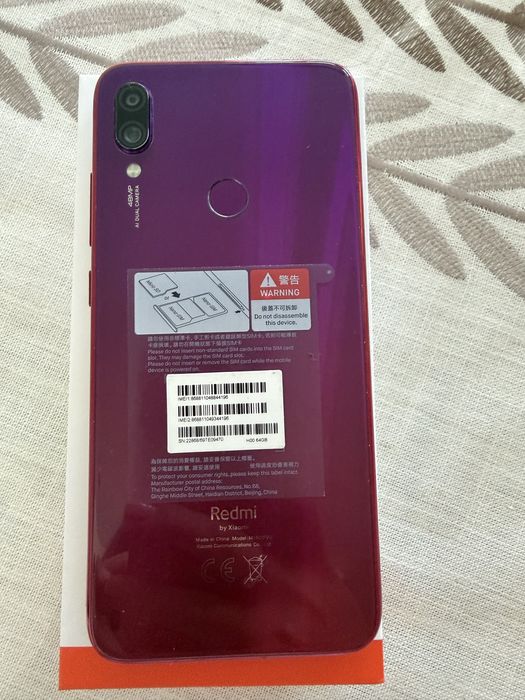 Продам Redmi Note 7