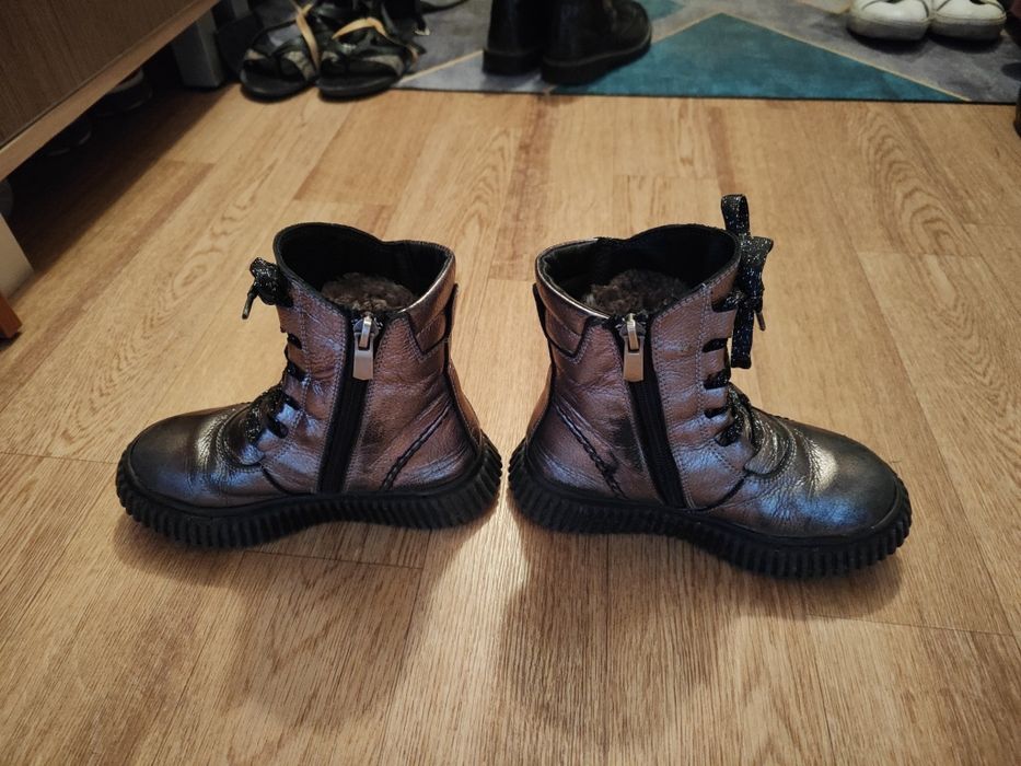 Зимние сапожки на девочку размер 29