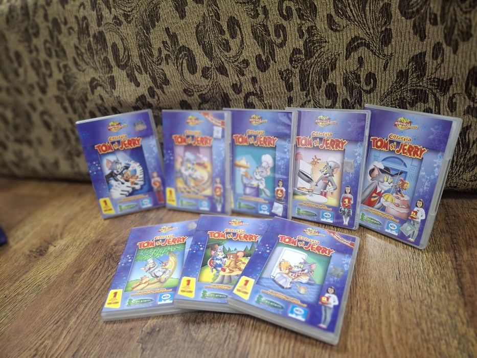 colectie dvd-uri Tom and Jerry