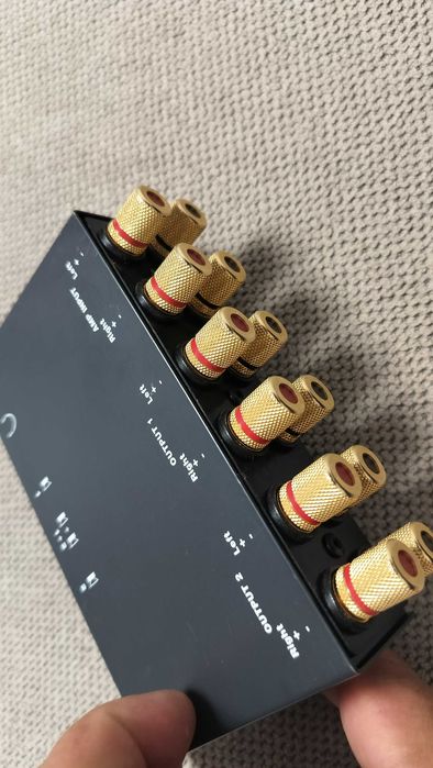 Speaker Selector Splitter Btech BT911 Control A B or Both