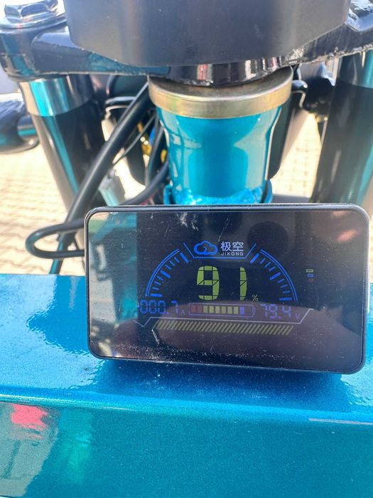 Tricuclu Electric Forte Cargo 1000 Basculare Hidaulica Baterie Litiu