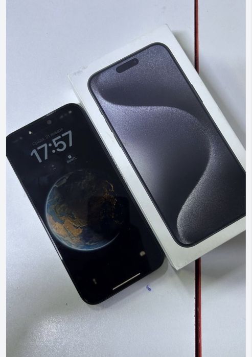 Iphone 15 pro черный