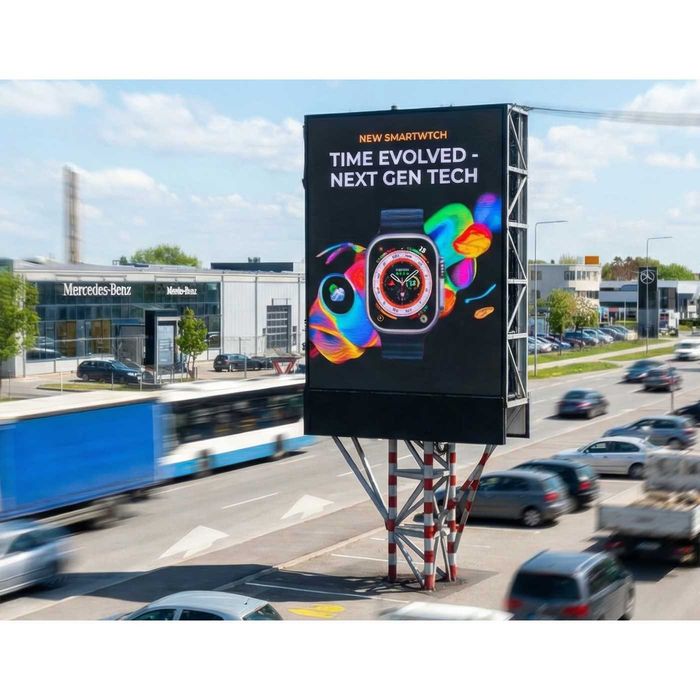 Ecran LED publicitar exterior 5x4m Constanta
