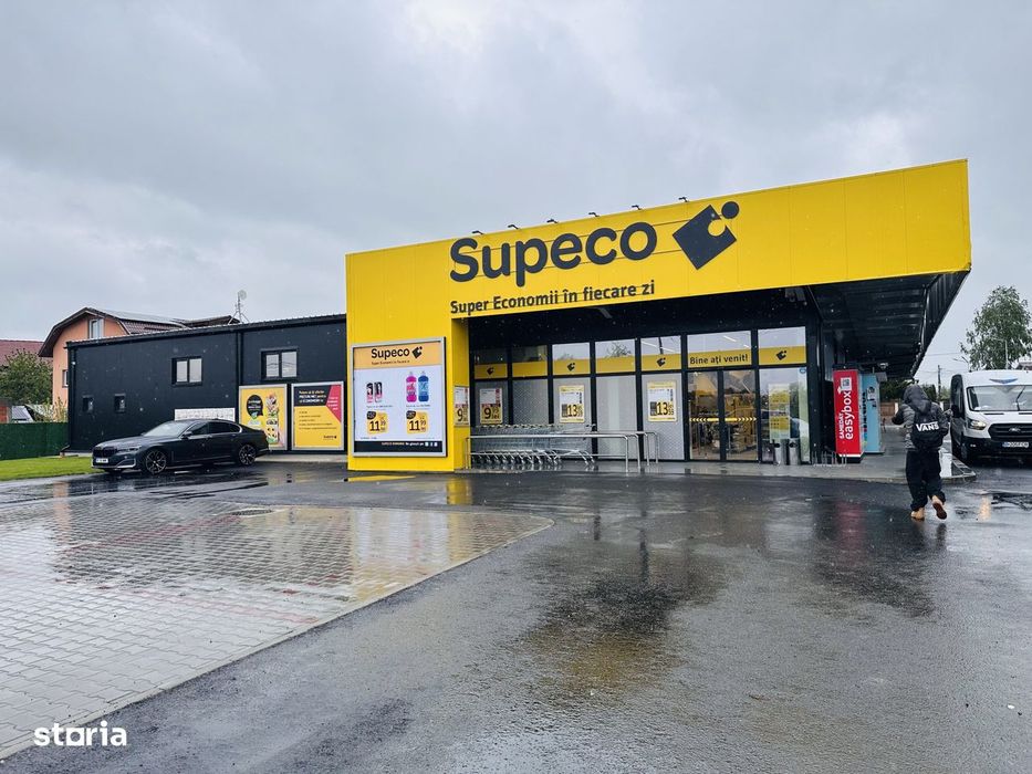 Centru comercial 1200 mp , 4000 mp parcare , ideal investitie, Dragomi