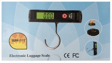 Cantar de mana, afisaj LCD, portabil, pentru cantarire bagaje - 50Kg.