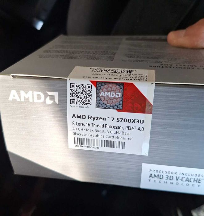 Vand kit gaming high-end TUG x570 wifi, Ryzen 5700x3D nou sigilat