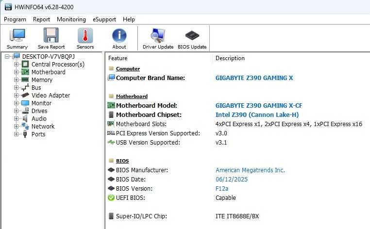 Placa de baza Gigabyte Gaming X soket 1151 V2 Intel Gen 8 si 9