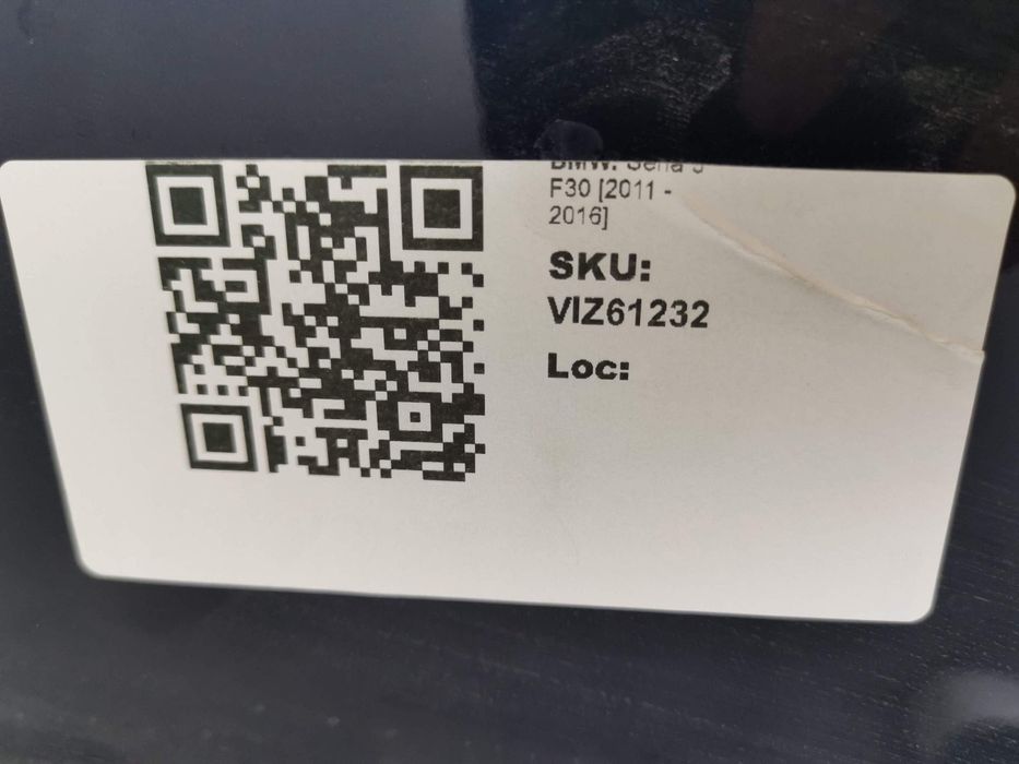 Задна броня БМВ Серия 3 / BMW Seria 3 F30 [ - ] Оригинална, в добро съ